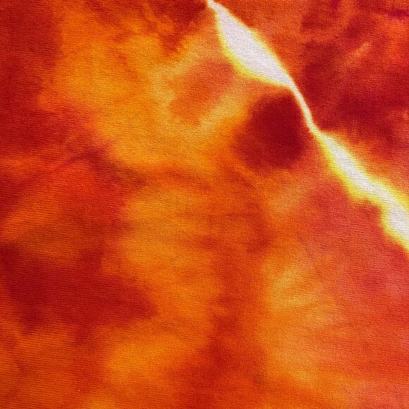 Girls Ice Dyed Sundress - Tie Dye A-line Dress - Handmade (Kid's Size 10) - Picture 9 of 11